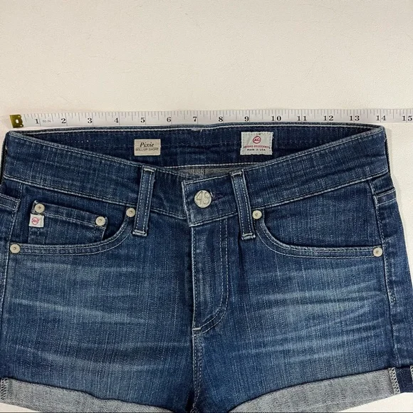 AG Adriano Goldschmied The Pixie Roll Up Short - Picture 3 of 7